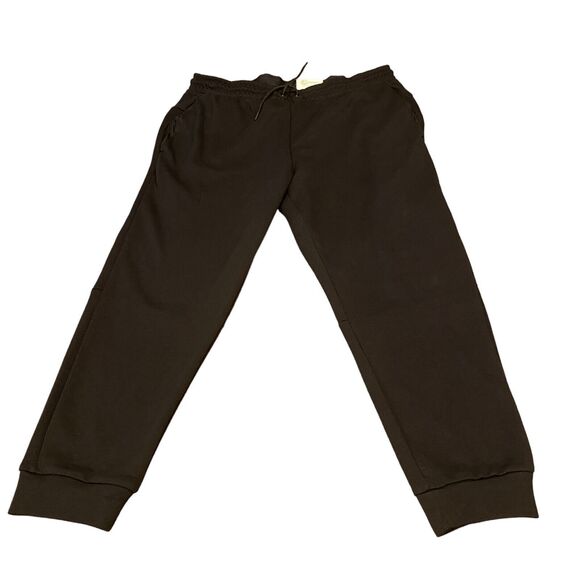 Member's Mark Everyday Active Joggers Mens 2XL Black Stretch Comfort Waistband - Picture 12 of 15